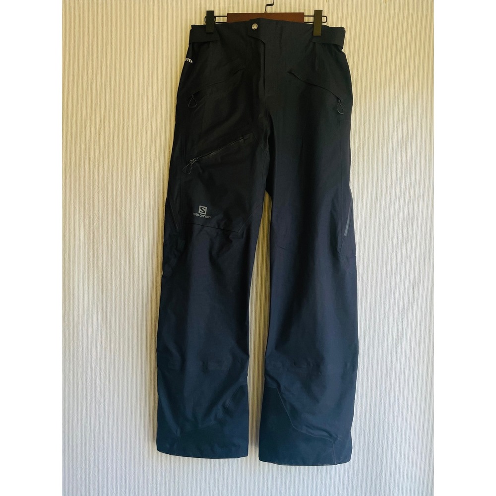 Salomon Gore-Tex Ski Pants Mens Medium Navy Waterproof Snowboard C15990 131066
